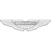 Aston Martin logo monochrome